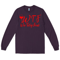 Plum wine tasting friends Long Sleeve Tee - linhVisuals
