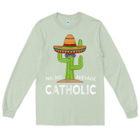 Matcha fun catholicism humor meme saying  funny catholic t shirt Long Sleeve Tee - linhVisuals