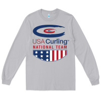Moon Dust usa curling team Long Sleeve Tee - linhVisuals