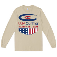 Usa Curling Team Long Sleeve Tee | Teevron