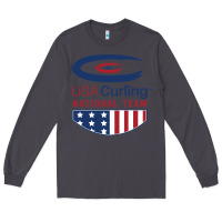 Smoke usa curling team Long Sleeve Tee - linhVisuals