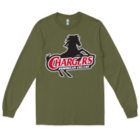 Army Green the dominican chargers Long Sleeve Tee - linhVisuals