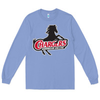 Colony Blue the dominican chargers Long Sleeve Tee - linhVisuals