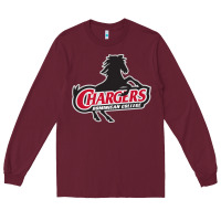 Burgundy the dominican chargers Long Sleeve Tee - linhVisuals