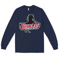 Navy the dominican chargers Long Sleeve Tee - linhVisuals