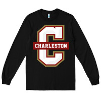 Black the charleston cougars Long Sleeve Tee - linhVisuals