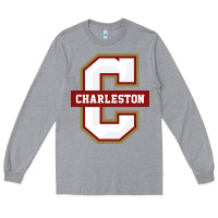 Heather Grey the charleston cougars Long Sleeve Tee - linhVisuals