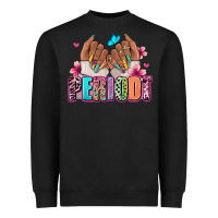 Black Periodt afro woman nail art Heavyweight Sweatshirt - RanaPortraitStore