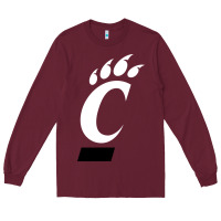 Burgundy the cincinnati bearcats Long Sleeve Tee - linhVisuals