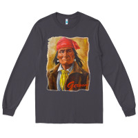 Smoke geronimo apache warrior native american t shirt Long Sleeve Tee - linhVisuals