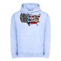 Pigment Grape Ice usa american flag background Urban Hoodie - Jasminsmagicworld