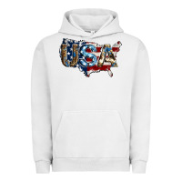 Pigment Lunar Rock usa american flag background Urban Hoodie - Jasminsmagicworld