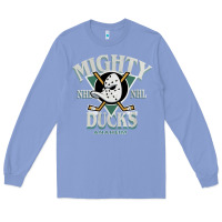 Colony Blue vintage mighty sports ducks Long Sleeve Tee - linhVisuals