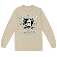 Mushroom vintage mighty sports ducks Long Sleeve Tee - linhVisuals
