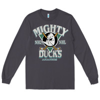 Smoke vintage mighty sports ducks Long Sleeve Tee - linhVisuals