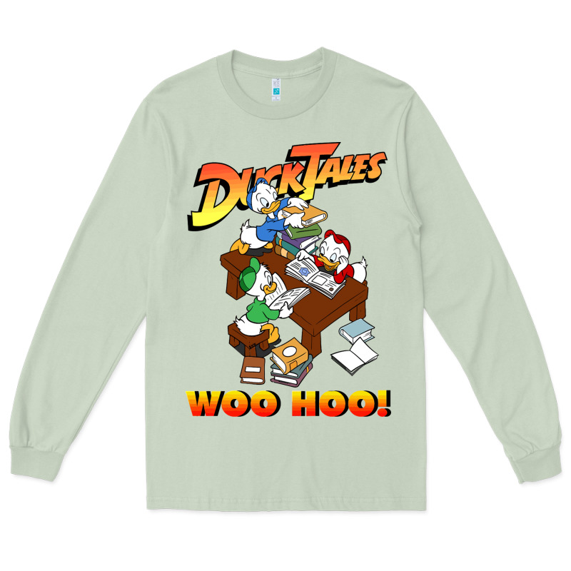 Woo Hoo Duck Tales Art Gift For Fans Long Sleeve Tee by linhVisuals | Teevron