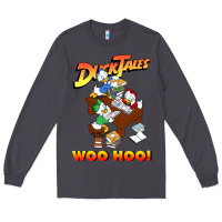 Smoke woo hoo duck tales art gift for fans Long Sleeve Tee - linhVisuals
