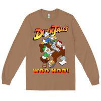 Toasted Coconut woo hoo duck tales art gift for fans Long Sleeve Tee - linhVisuals