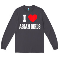 Smoke i love asian girls t shirt Long Sleeve Tee - linhVisuals