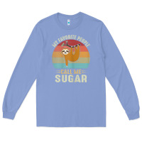 Colony Blue womens my favorite people call me sugar cute sloth lover grandma Long Sleeve Tee - linhVisuals