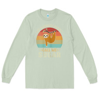 Matcha womens my favorite people call me sugar cute sloth lover grandma Long Sleeve Tee - linhVisuals