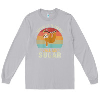 Moon Dust womens my favorite people call me sugar cute sloth lover grandma Long Sleeve Tee - linhVisuals