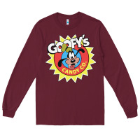 Burgundy goofy's candy company Long Sleeve Tee - linhVisuals