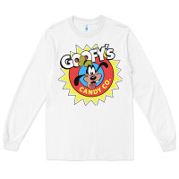 White goofy's candy company Long Sleeve Tee - linhVisuals