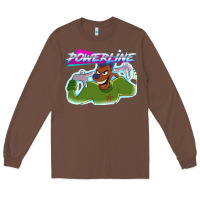 Chestnut powerline Long Sleeve Tee - linhVisuals