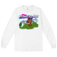 White powerline Long Sleeve Tee - linhVisuals