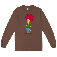 Chestnut simpson Long Sleeve Tee - linhVisuals
