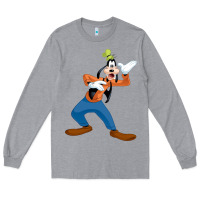 Heather Grey goofy Long Sleeve Tee - linhVisuals