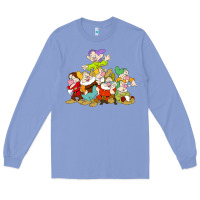 Colony Blue grumpy dopey dwarf Long Sleeve Tee - linhVisuals