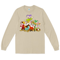 Mushroom grumpy dopey dwarf Long Sleeve Tee - linhVisuals