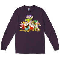 Plum grumpy dopey dwarf Long Sleeve Tee - linhVisuals