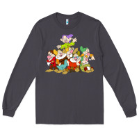 Smoke grumpy dopey dwarf Long Sleeve Tee - linhVisuals