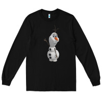 Black olaf Long Sleeve Tee - linhVisuals