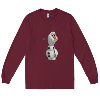 Burgundy olaf Long Sleeve Tee - linhVisuals