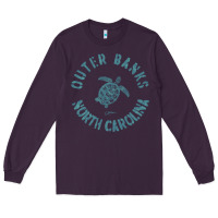 Jcombs Outer Banks, Nc, Sea Turtle Hoodie Long Sleeve Tee | Teevron