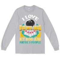 Moon Dust bowling shirt funny dog lover quote bowler gift t shirt Long Sleeve Tee - linhVisuals