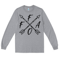 Heather Grey fafo f around and find out funny vintage sarcastic boho chic tank top Long Sleeve Tee - linhVisuals