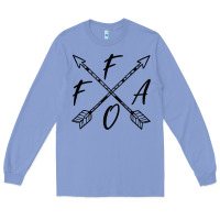 Colony Blue fafo f around and find out funny vintage sarcastic boho chic tank top Long Sleeve Tee - linhVisuals