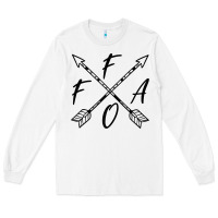 White fafo f around and find out funny vintage sarcastic boho chic tank top Long Sleeve Tee - linhVisuals