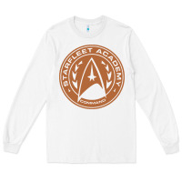 White star fleet academy dropout stars trekie trek geek Long Sleeve Tee - linhVisuals