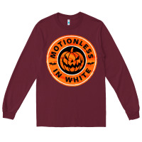 Burgundy motionless in white hellowen Long Sleeve Tee - linhVisuals