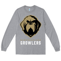 Heather Grey #newfoundland growlers Long Sleeve Tee - linhVisuals