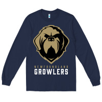 Navy #newfoundland growlers Long Sleeve Tee - linhVisuals