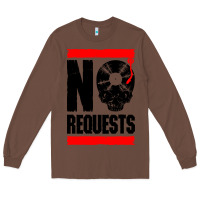 Chestnut no requests dj turntable vinyl record Long Sleeve Tee - linhVisuals