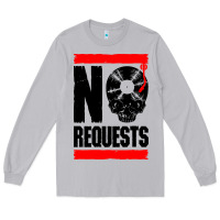Moon Dust no requests dj turntable vinyl record Long Sleeve Tee - linhVisuals