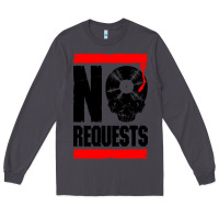 Smoke no requests dj turntable vinyl record Long Sleeve Tee - linhVisuals